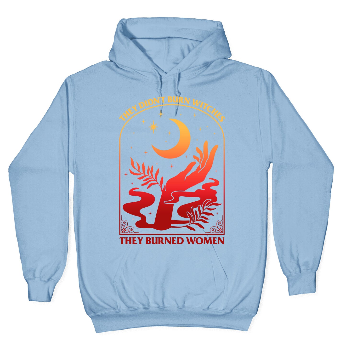 They Didnt Burn Witches They Burned Women Hoodie