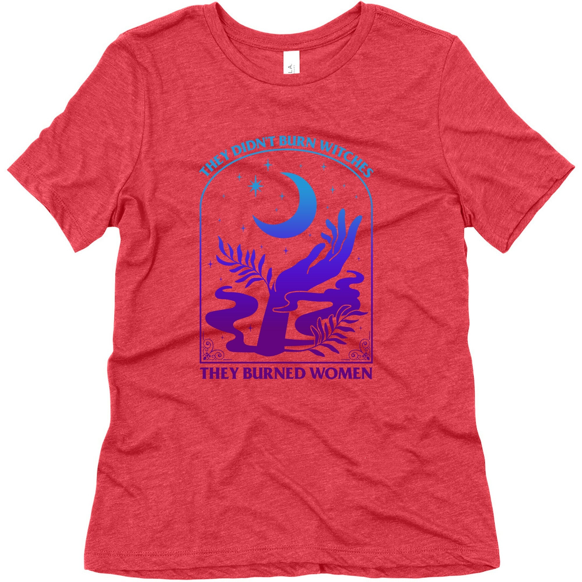 Didnt Burn Witches They Burned Women  Womens Triblend Tee