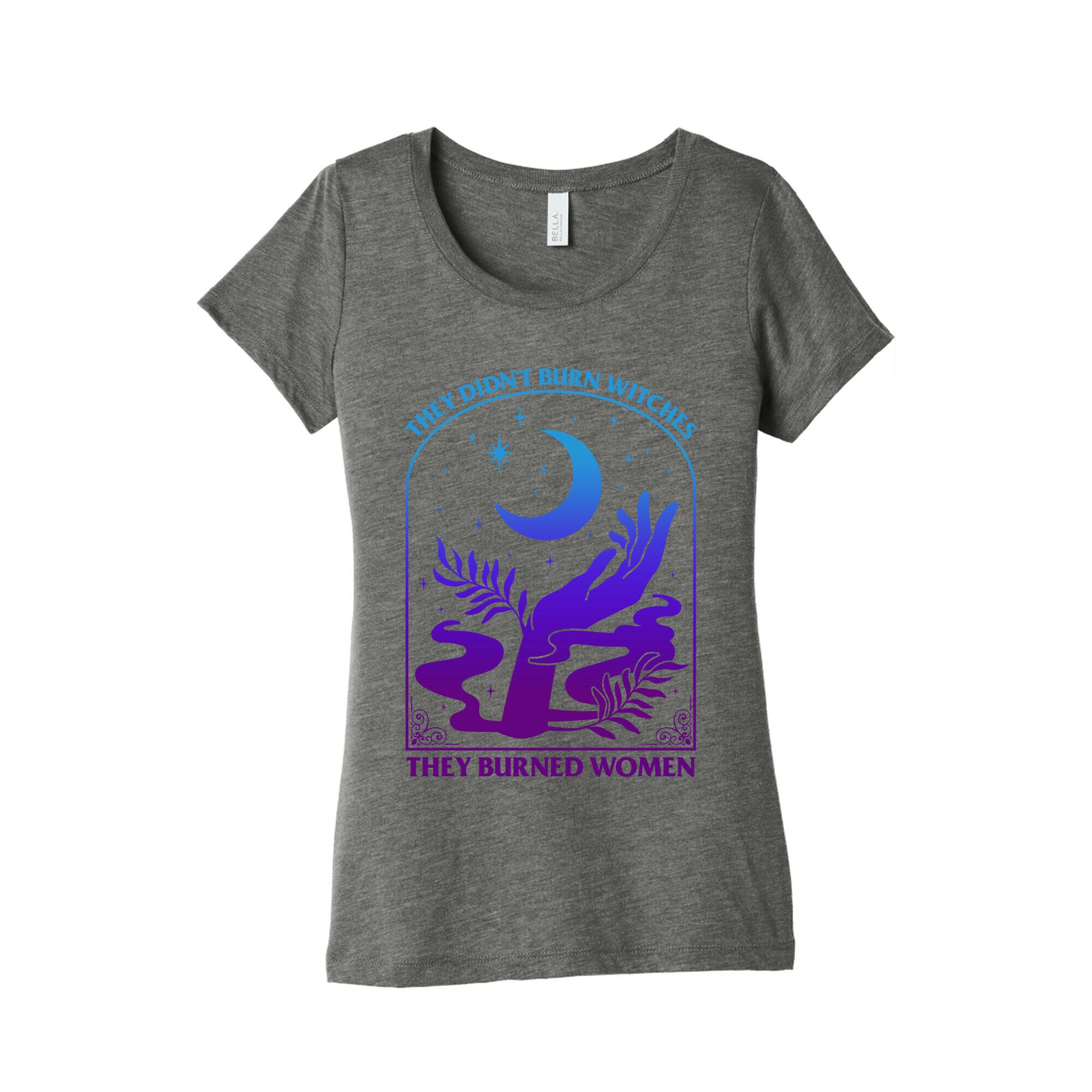 Didnt Burn Witches They Burned Women  Womens Triblend Tee