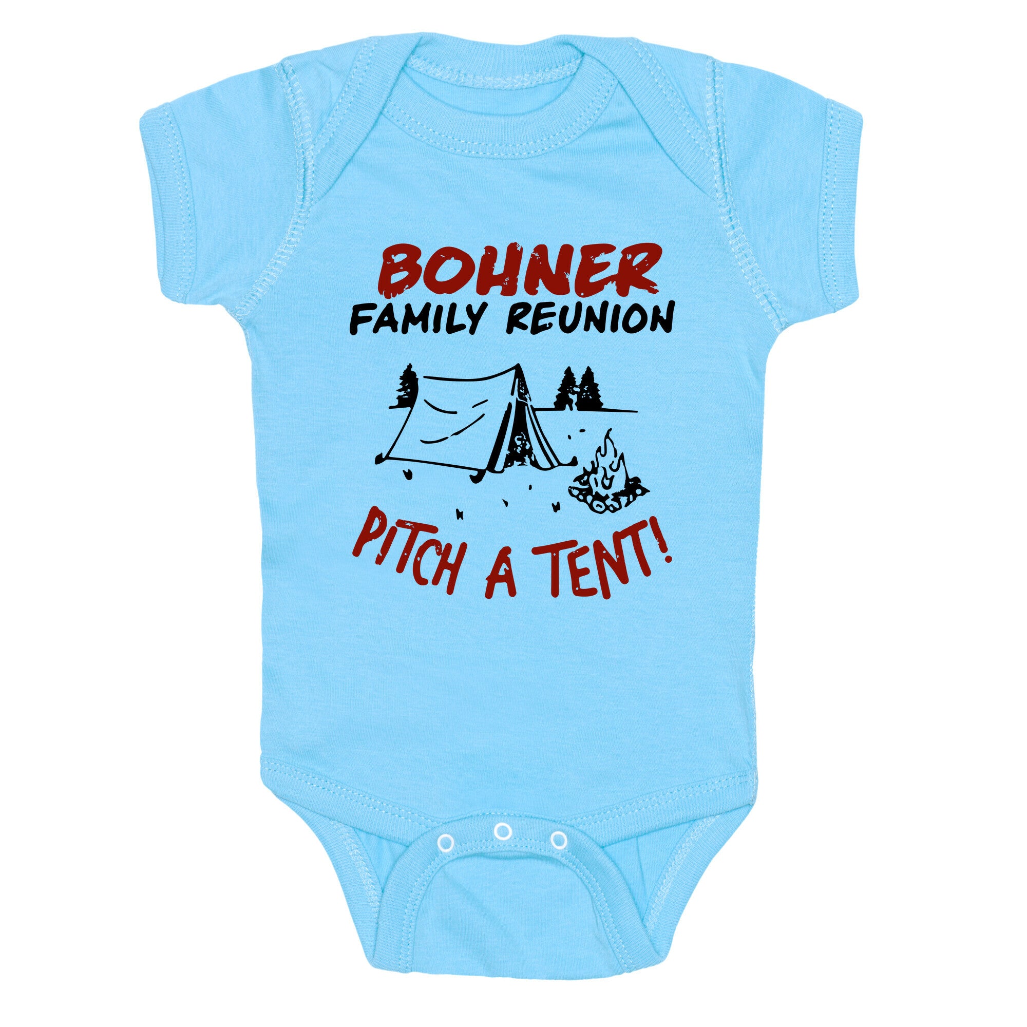 Bohner Family Reunion Baby One-Piece
