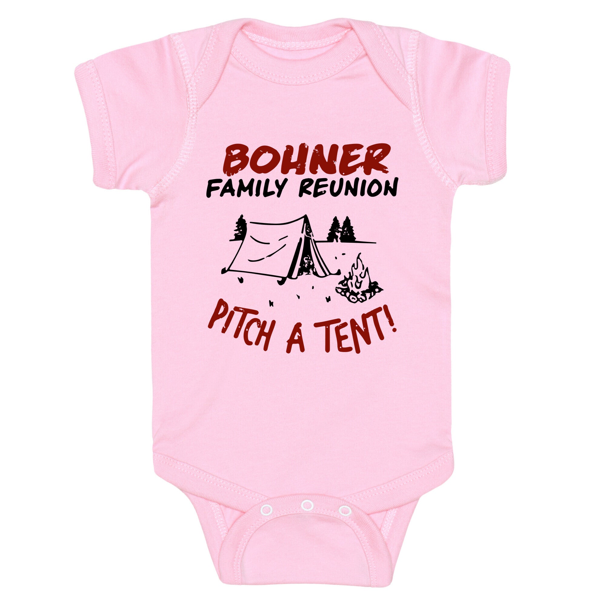 Bohner Family Reunion Baby One-Piece