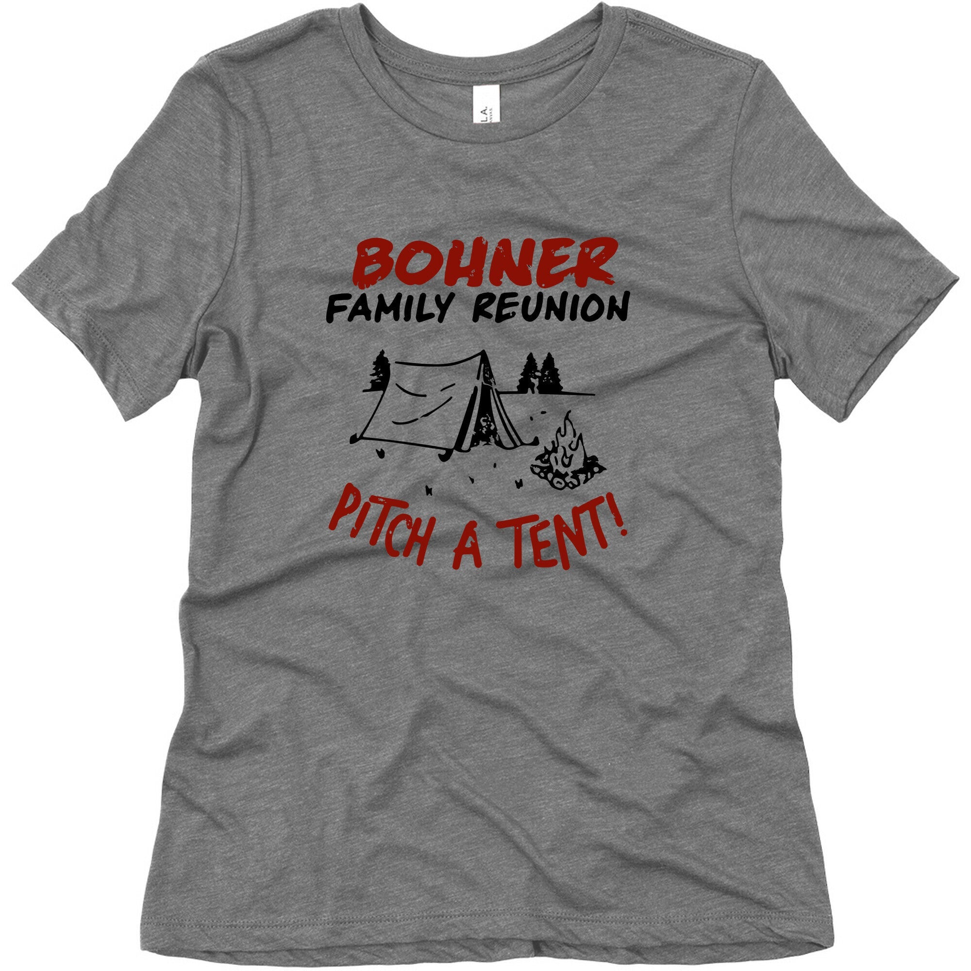 Bohner Family Reunion Womens Triblend Tee