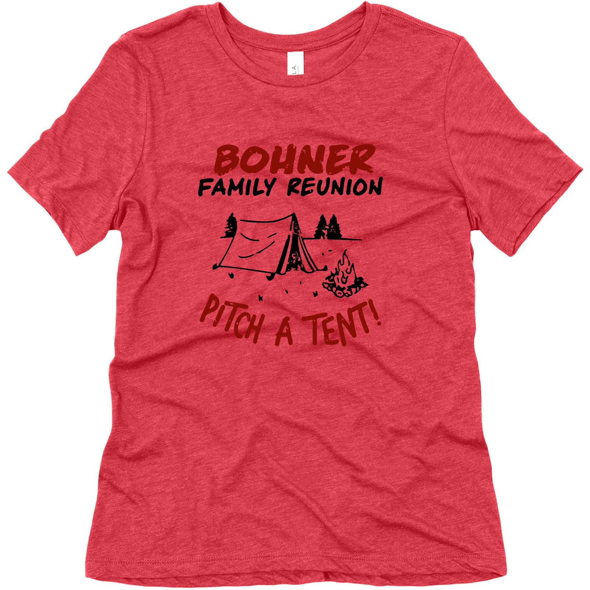 Bohner Family Reunion Womens Triblend Tee