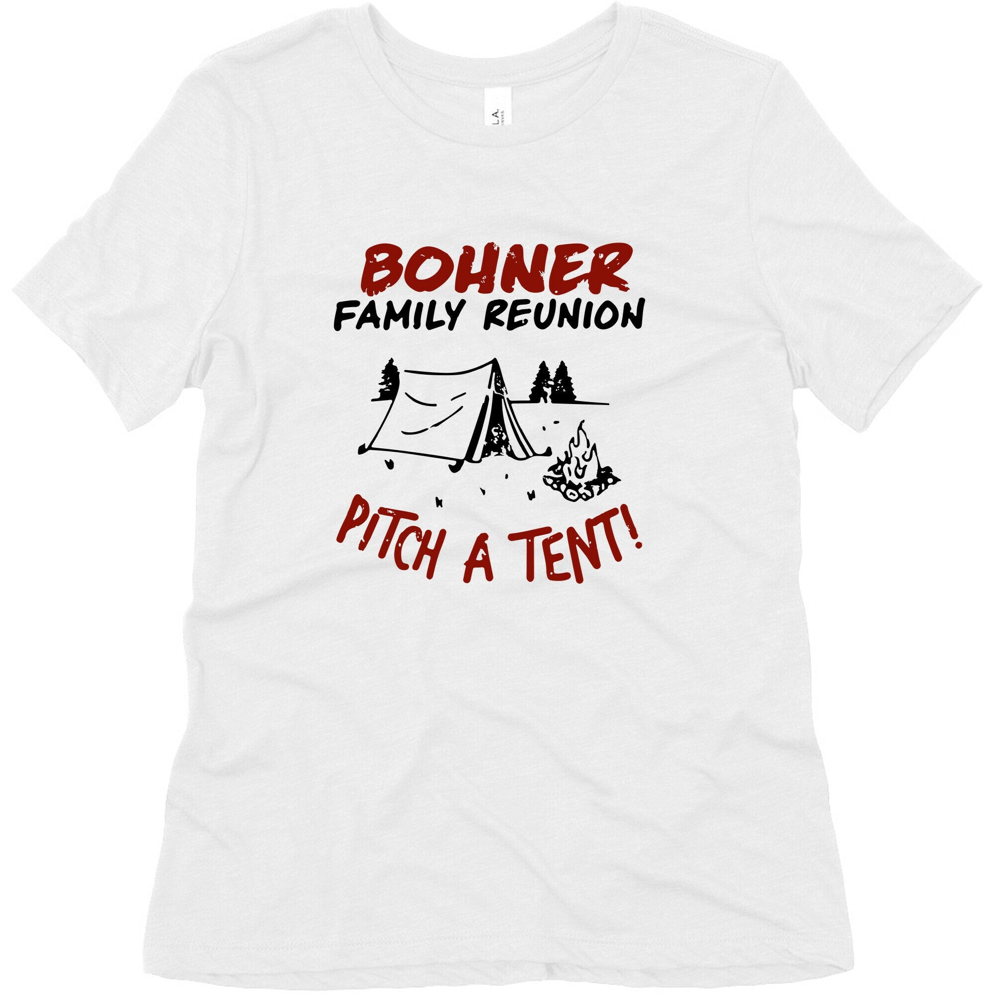 Bohner Family Reunion Womens Triblend Tee