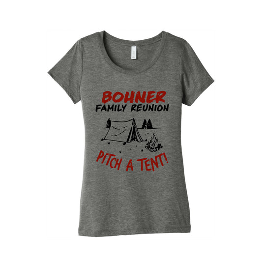 Bohner Family Reunion Womens Triblend Tee