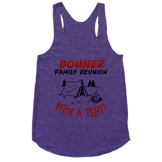 Bohner Family Reunion Racerback Tank