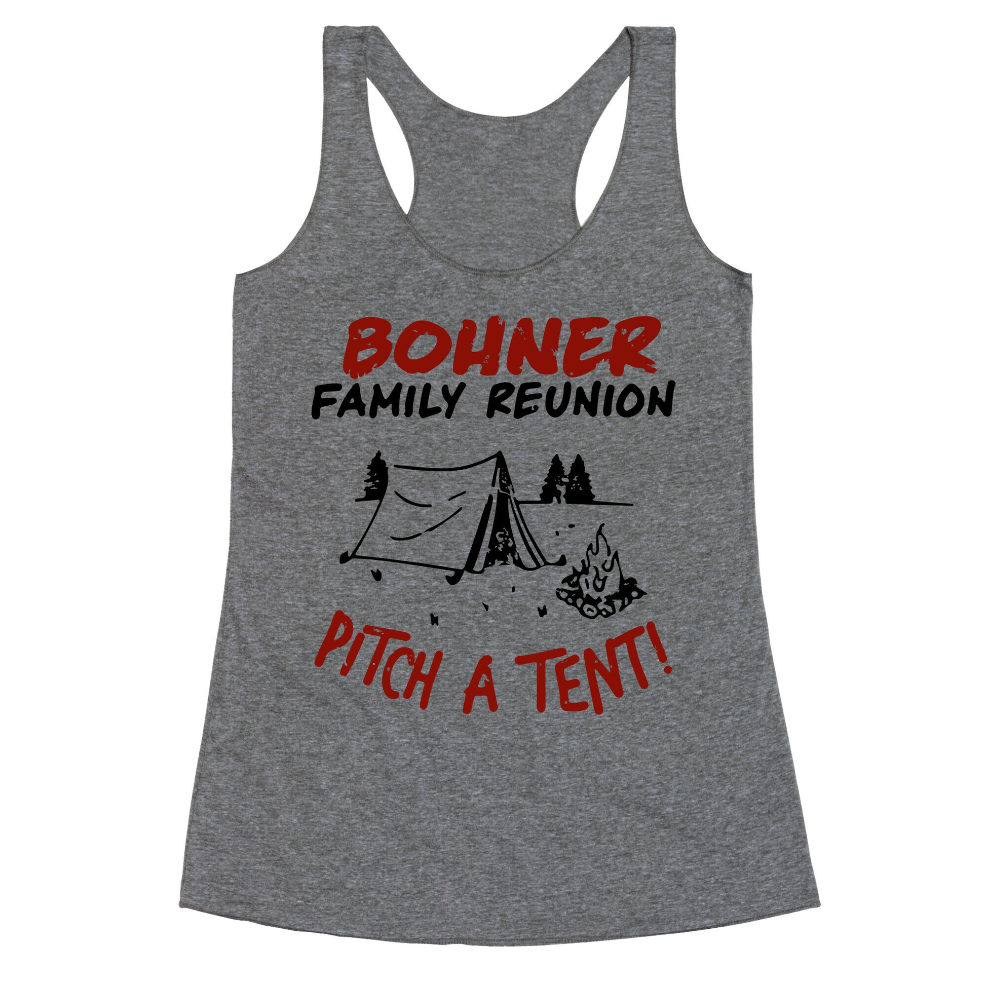 Bohner Family Reunion Racerback Tank