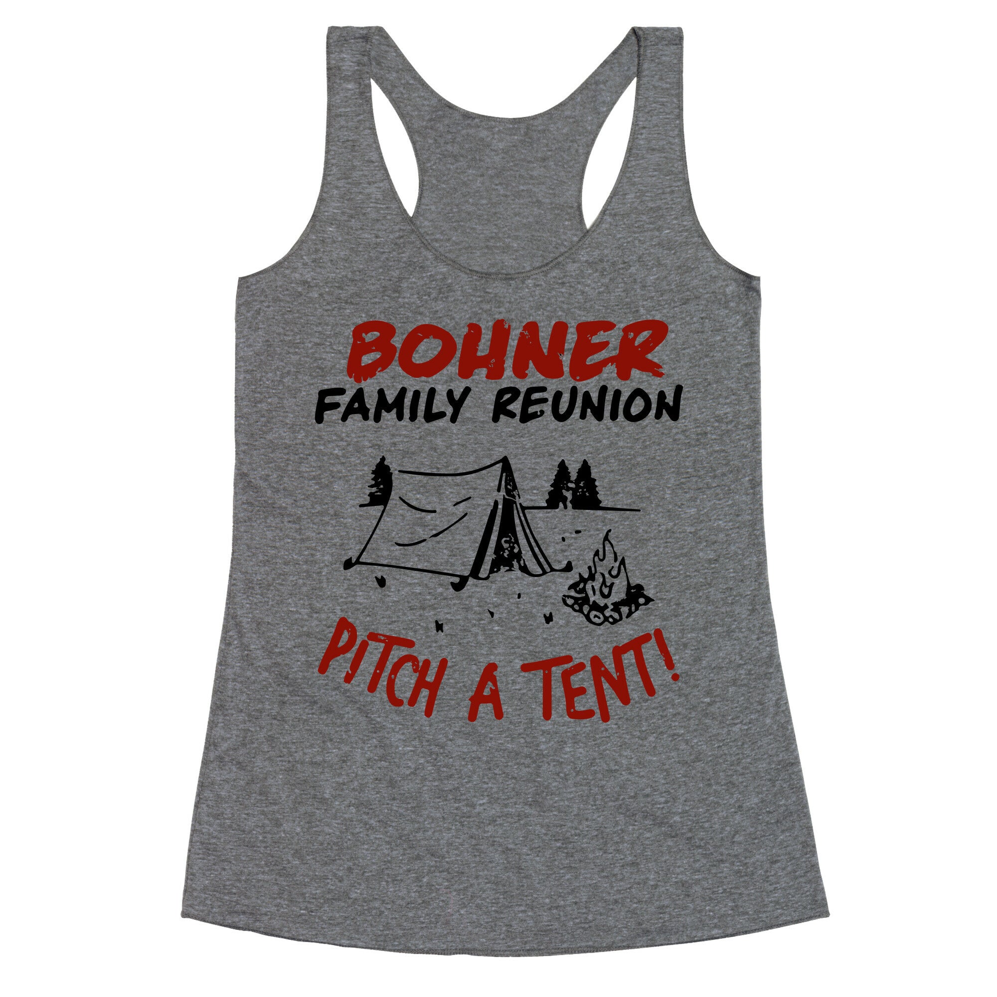Bohner Family Reunion Racerback Tank