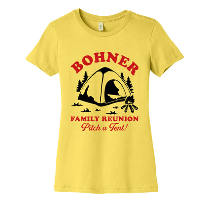 Bohner Family Reunion Womens Cotton Tee