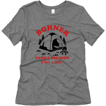 Bohner Family Reunion Womens Triblend Tee