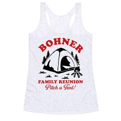 Bohner Family Reunion Racerback Tank