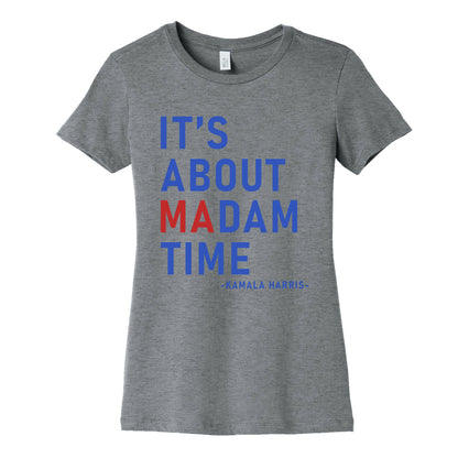 Its About Madam Time Kamala Womens Cotton Tee