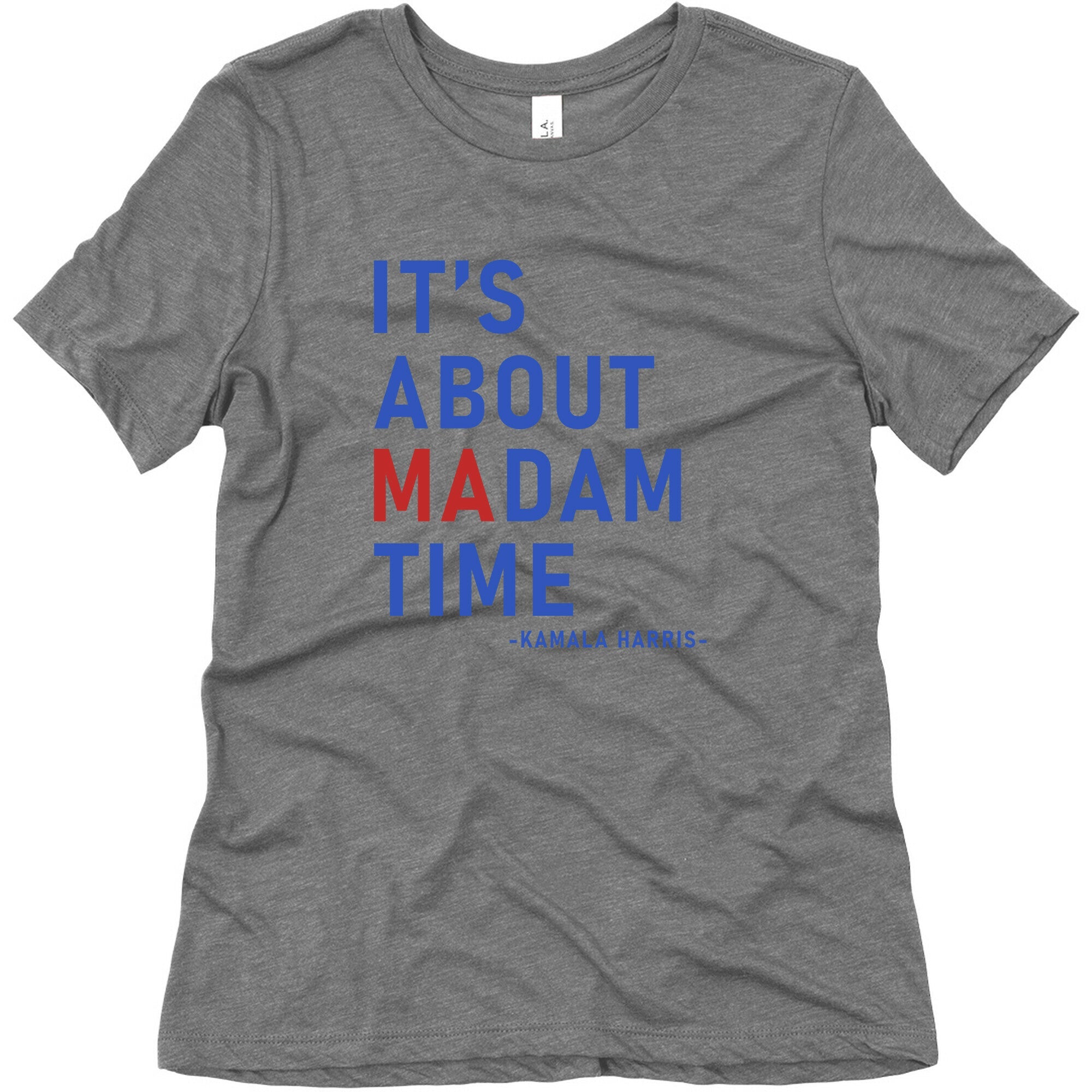Its About Madam Time Kamala Womens Triblend Tee