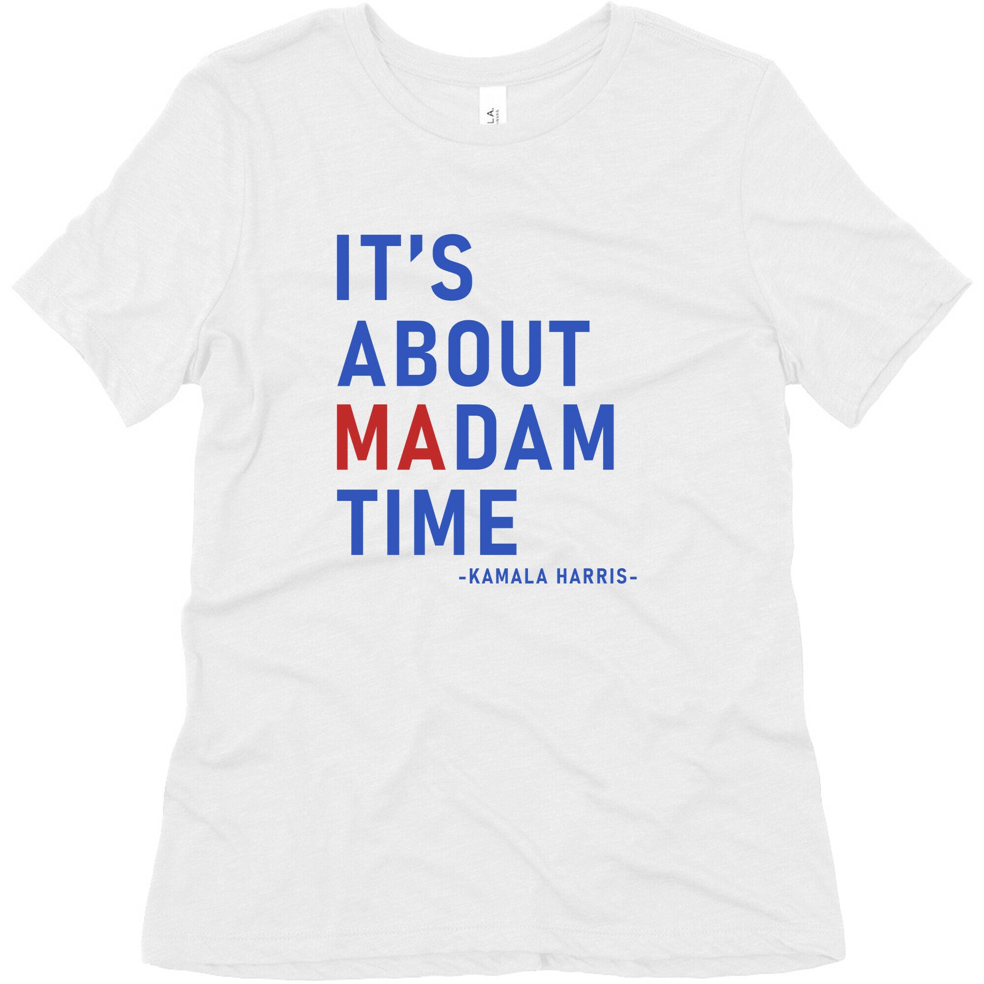Its About Madam Time Kamala Womens Triblend Tee