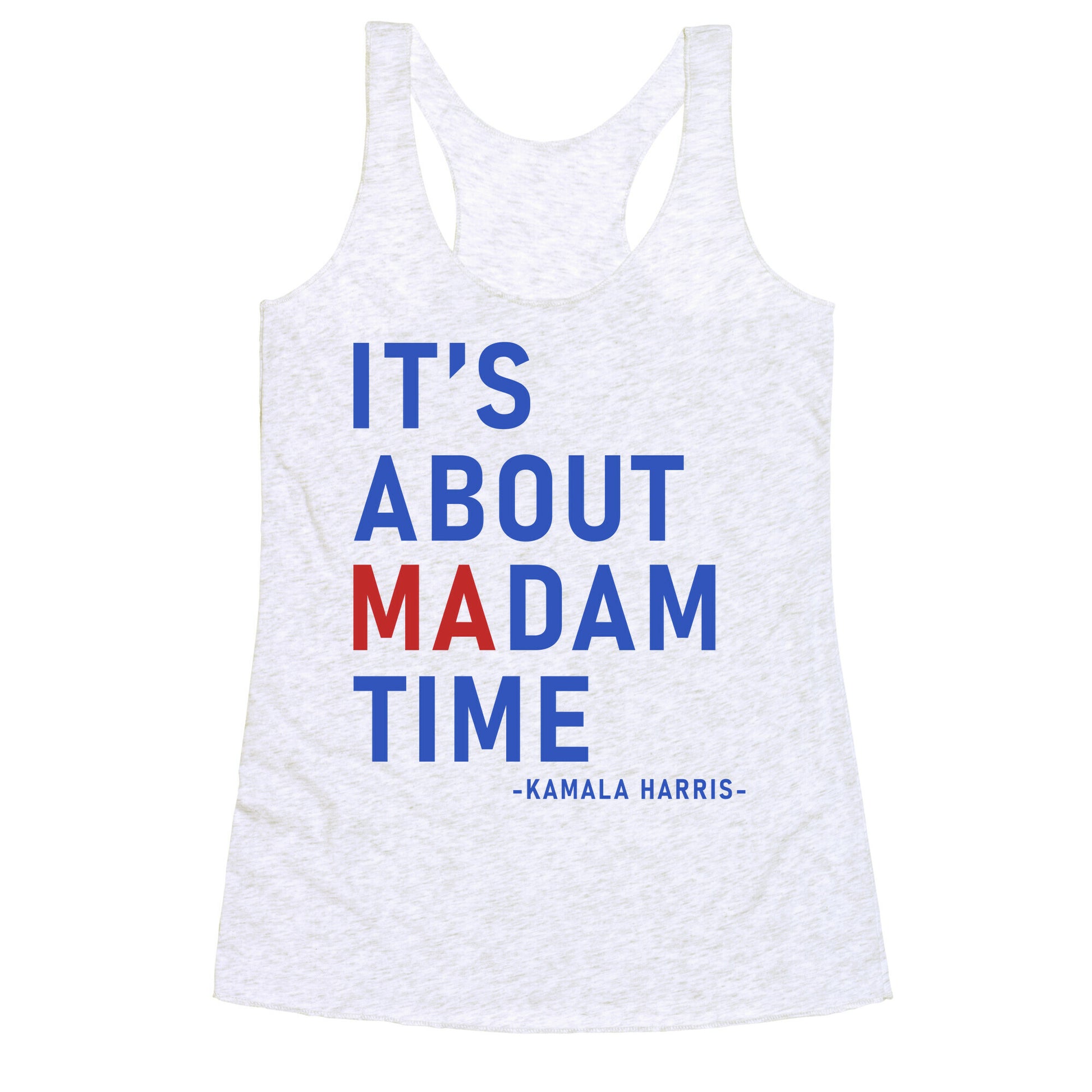 Its About Madam Time Kamala Racerback Tank