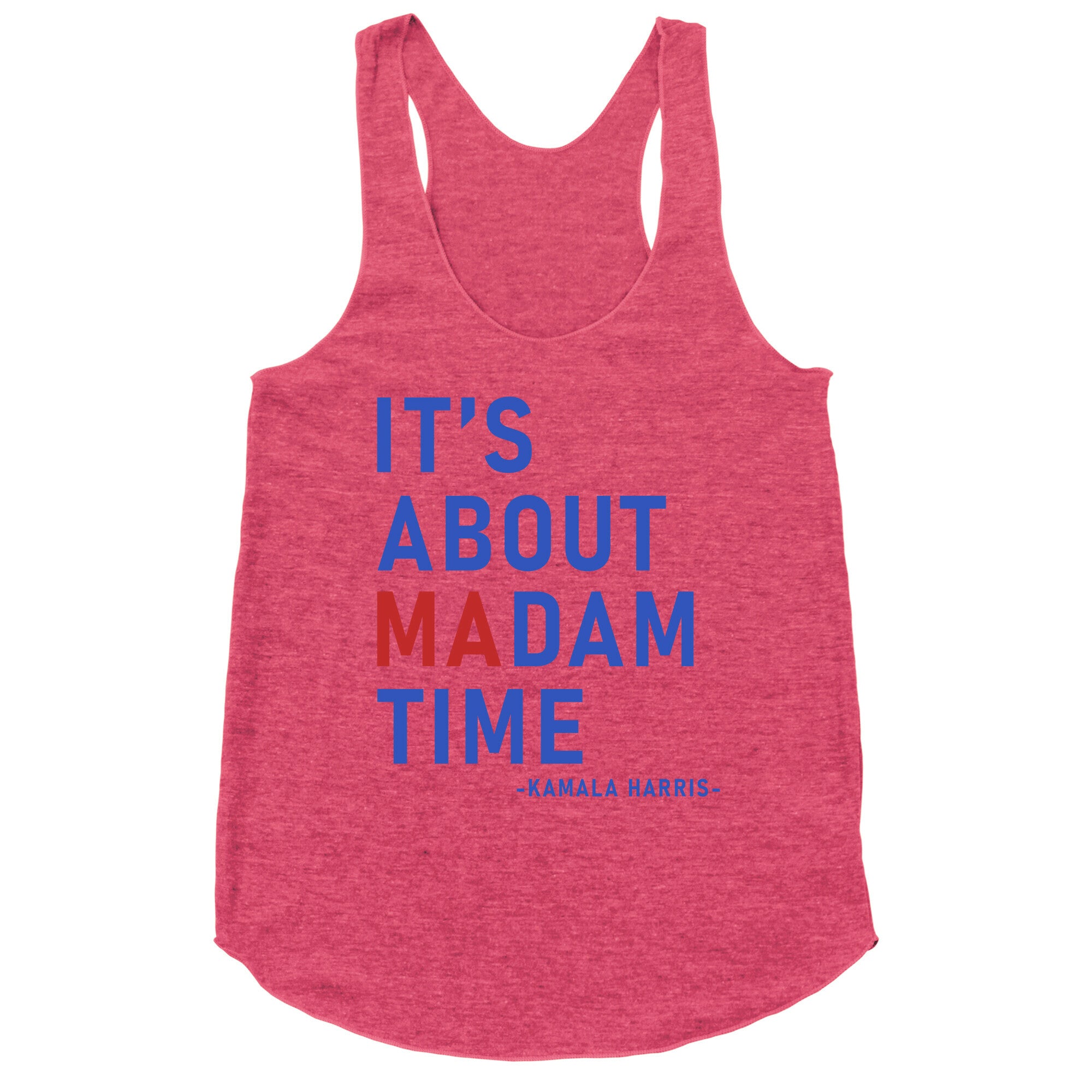 Its About Madam Time Kamala Racerback Tank