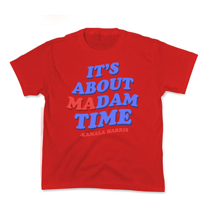 Its About Madam Time Harris Kids Tee