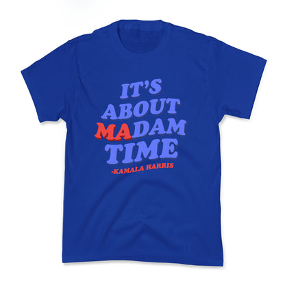 Its About Madam Time Harris Kids Tee