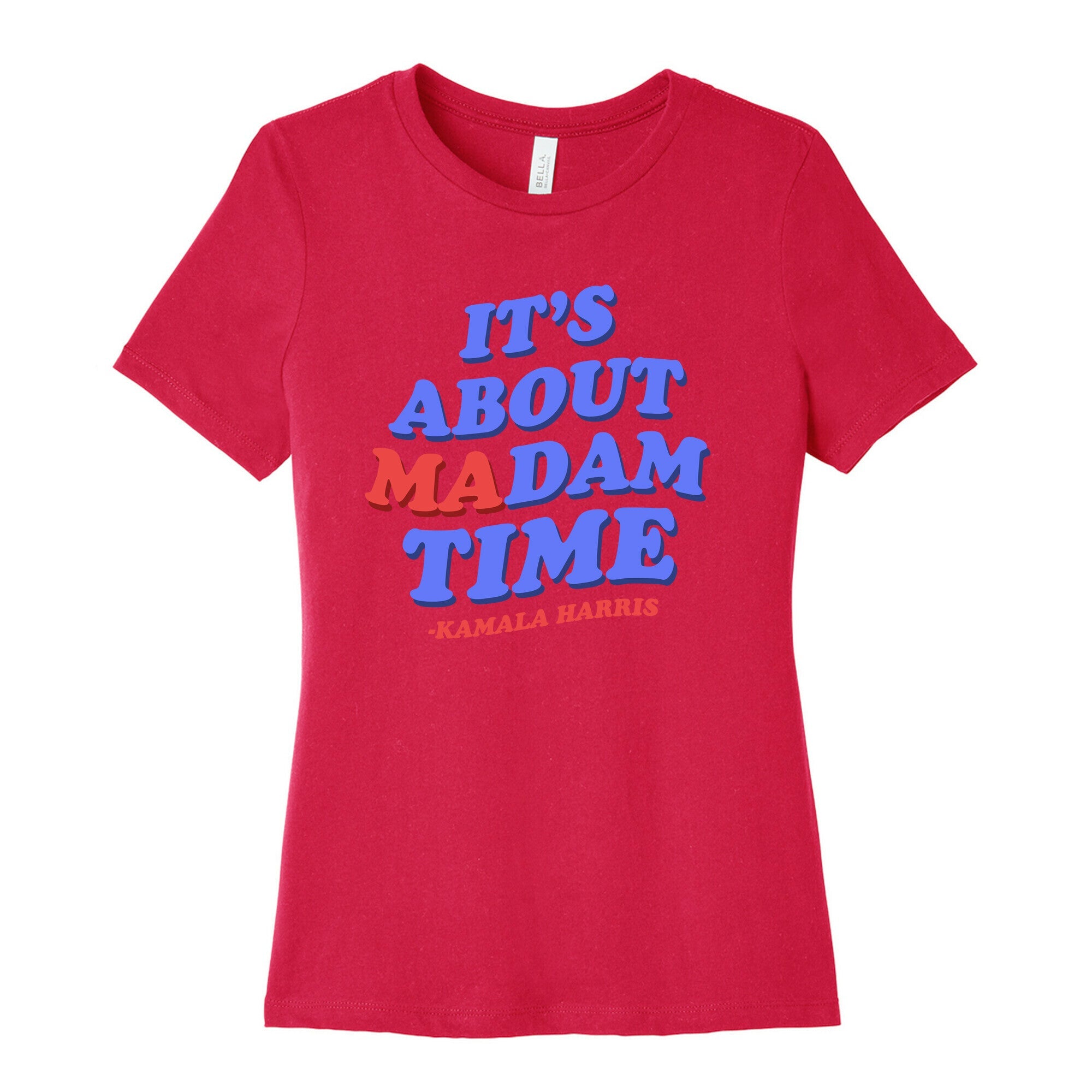 Its About Madam Time Harris Womens Cotton Tee