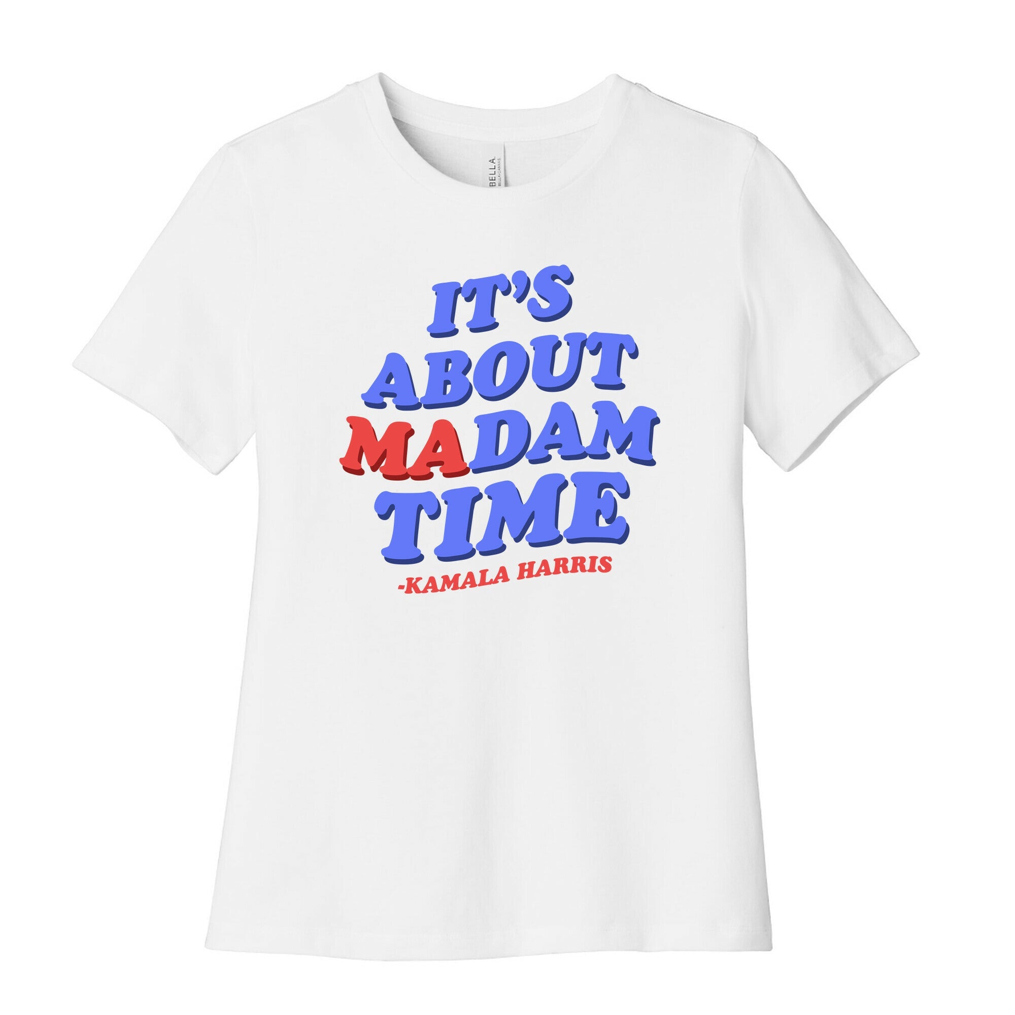 Its About Madam Time Harris Womens Cotton Tee