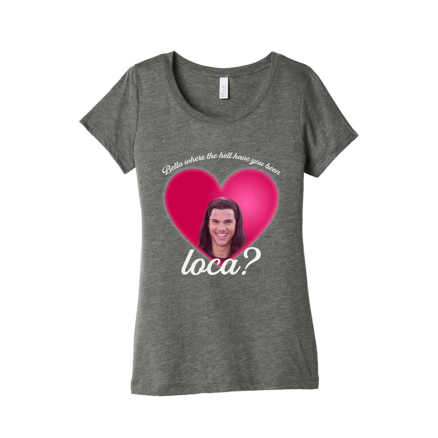 bella where the hell you been loca Womens Triblend Tee