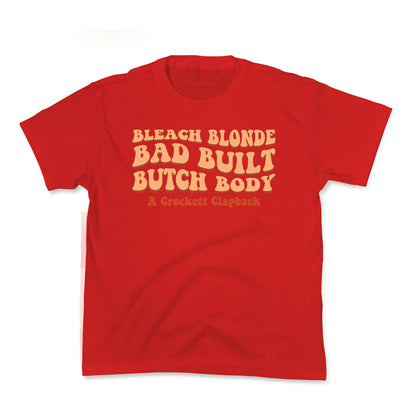 Jasmine Crockett Clapback Kids Tee