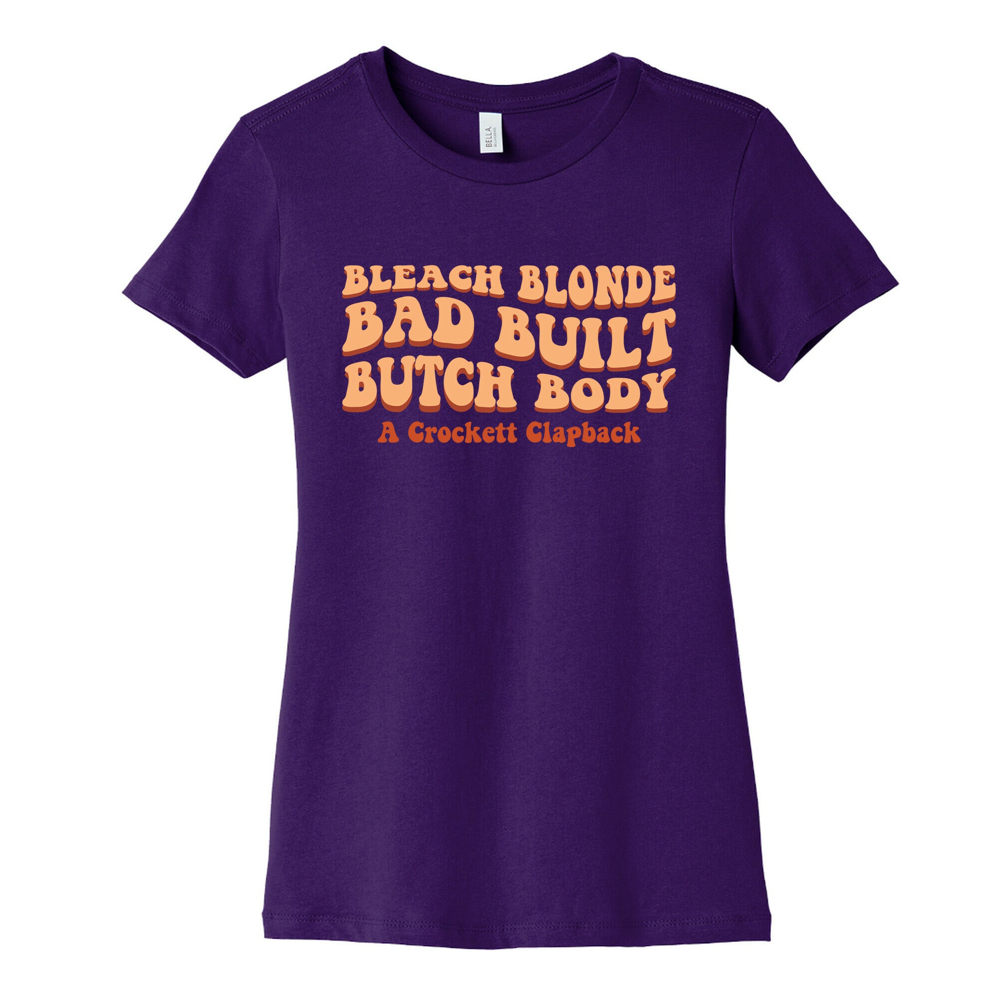 Jasmine Crockett Clapback Womens Cotton Tee