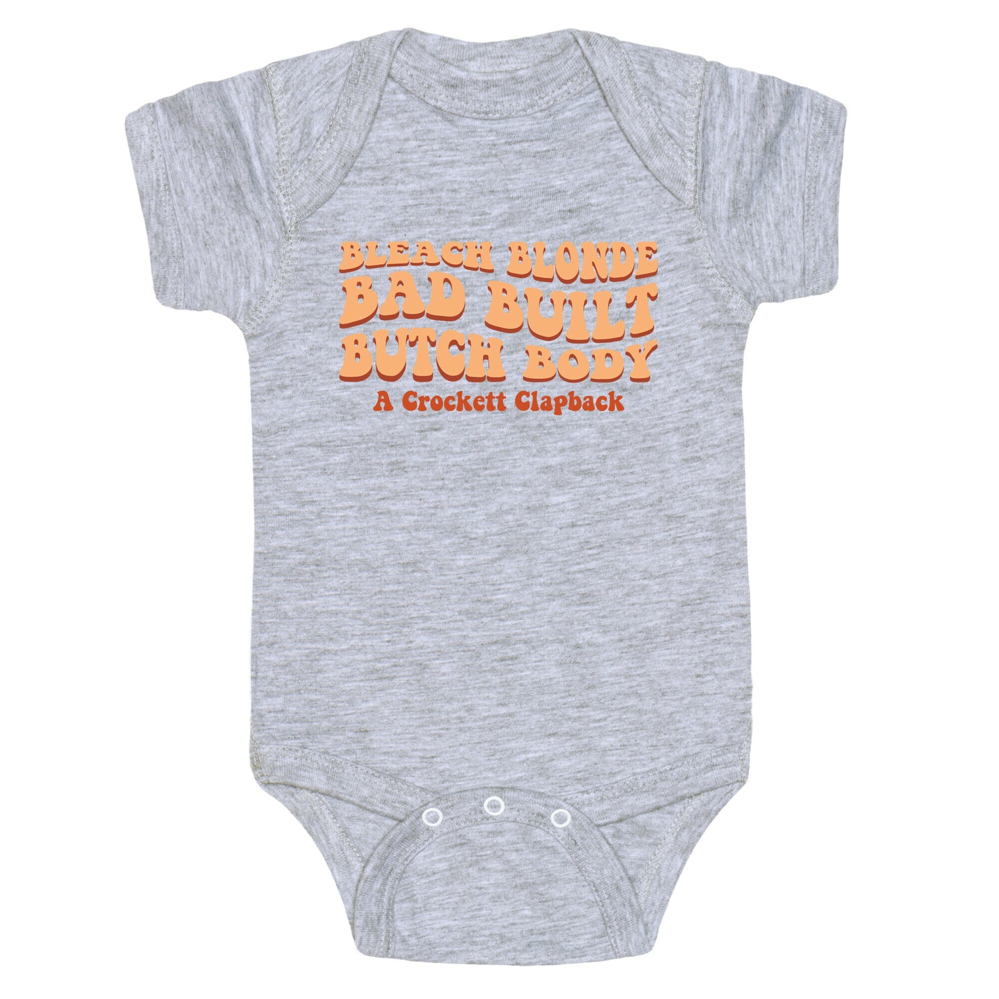 Jasmine Crockett Clapback Baby One-Piece