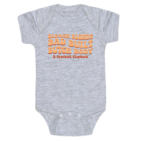 Jasmine Crockett Clapback Baby One-Piece