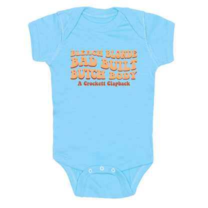 Jasmine Crockett Clapback Baby One-Piece