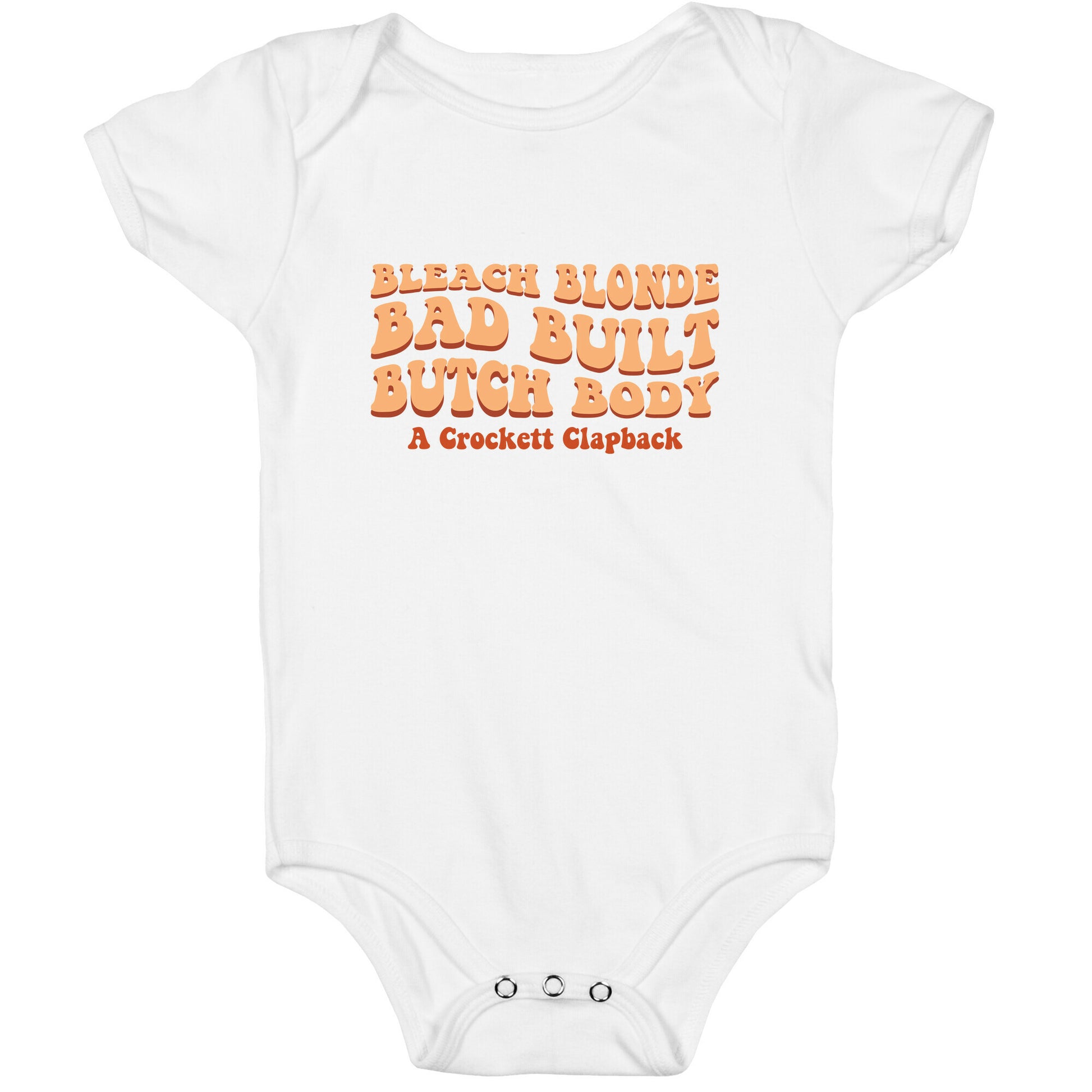 Jasmine Crockett Clapback Baby One-Piece