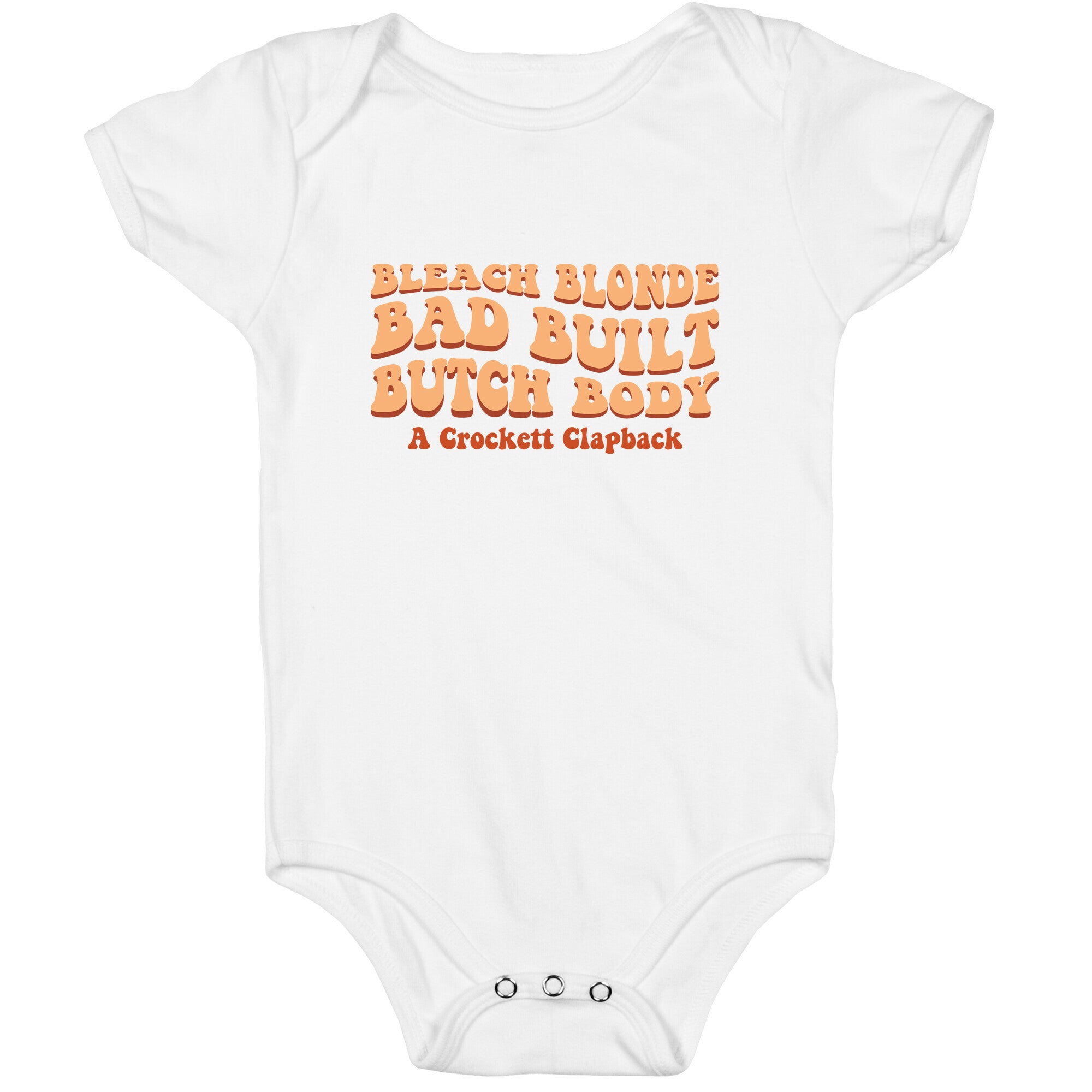 Jasmine Crockett Clapback Baby One-Piece