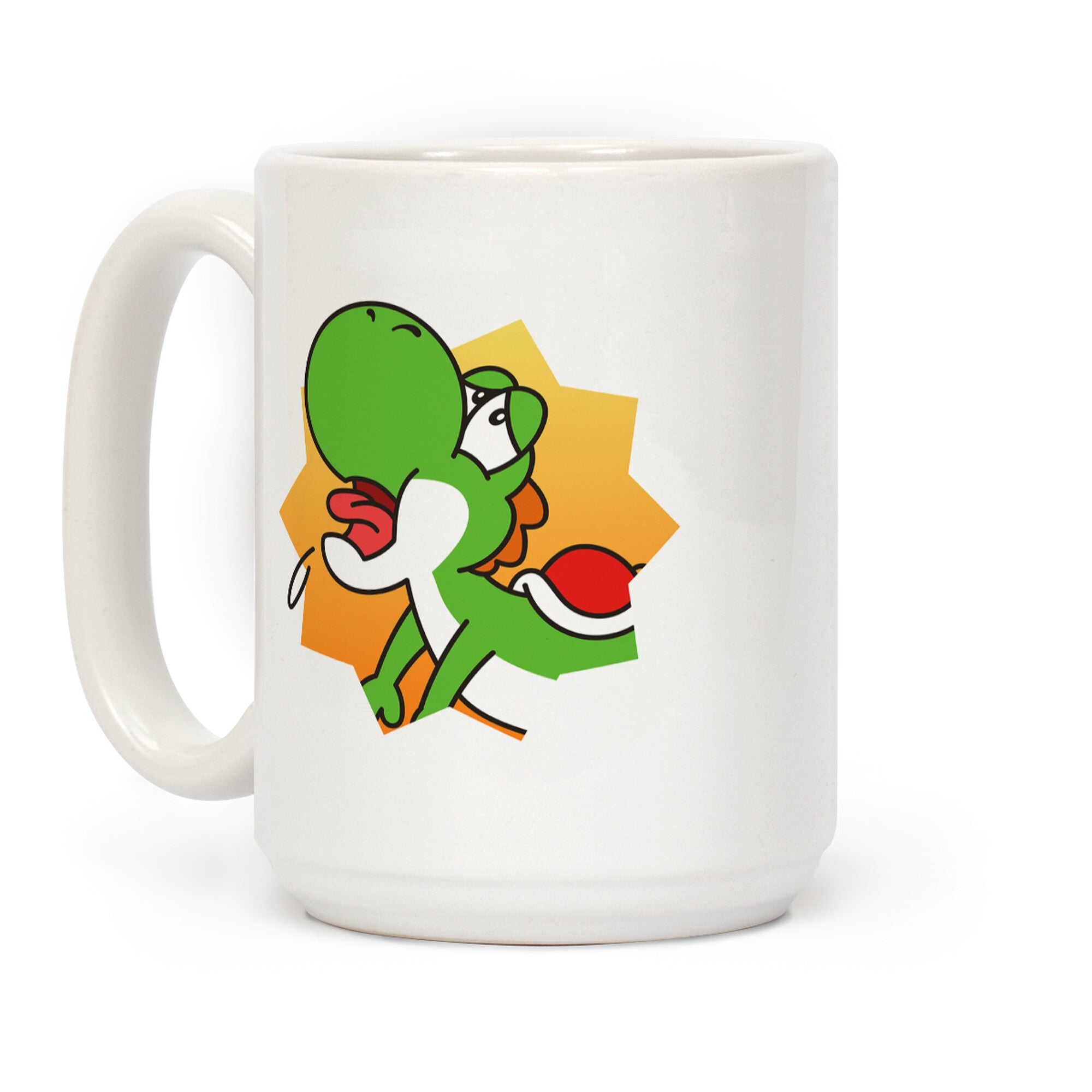 Yoshi Backshots Coffee Mug