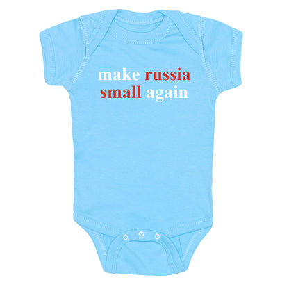 Make Russia Small Again Baby One-Piece