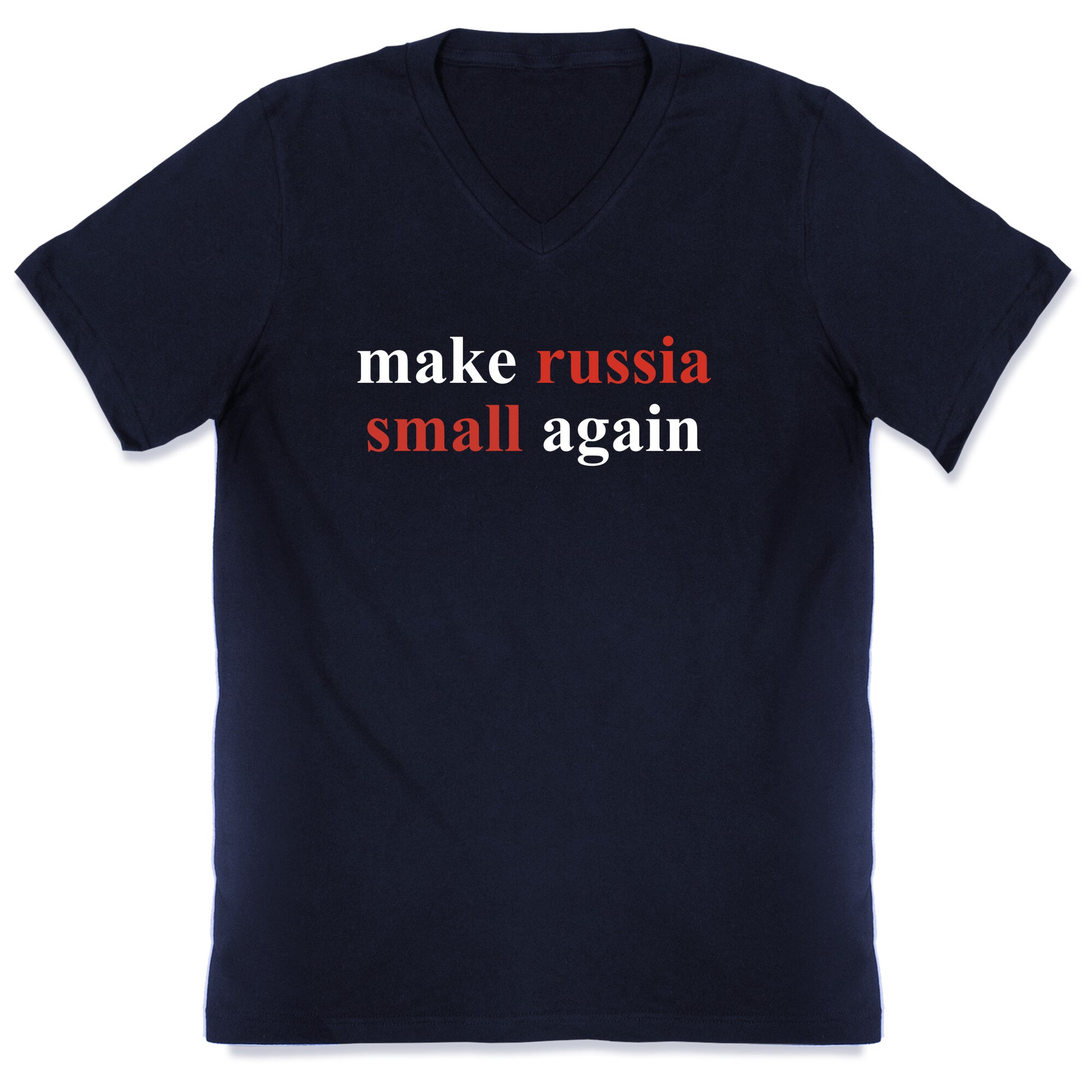 Make Russia Small Again V-Neck