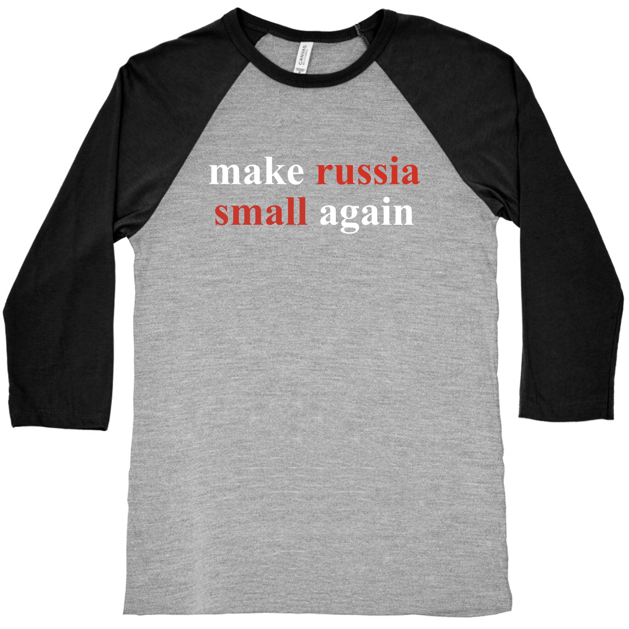 Make Russia Small Again Baseball Tee