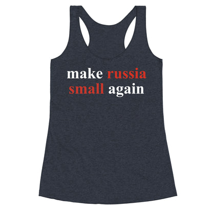 Make Russia Small Again Racerback Tank