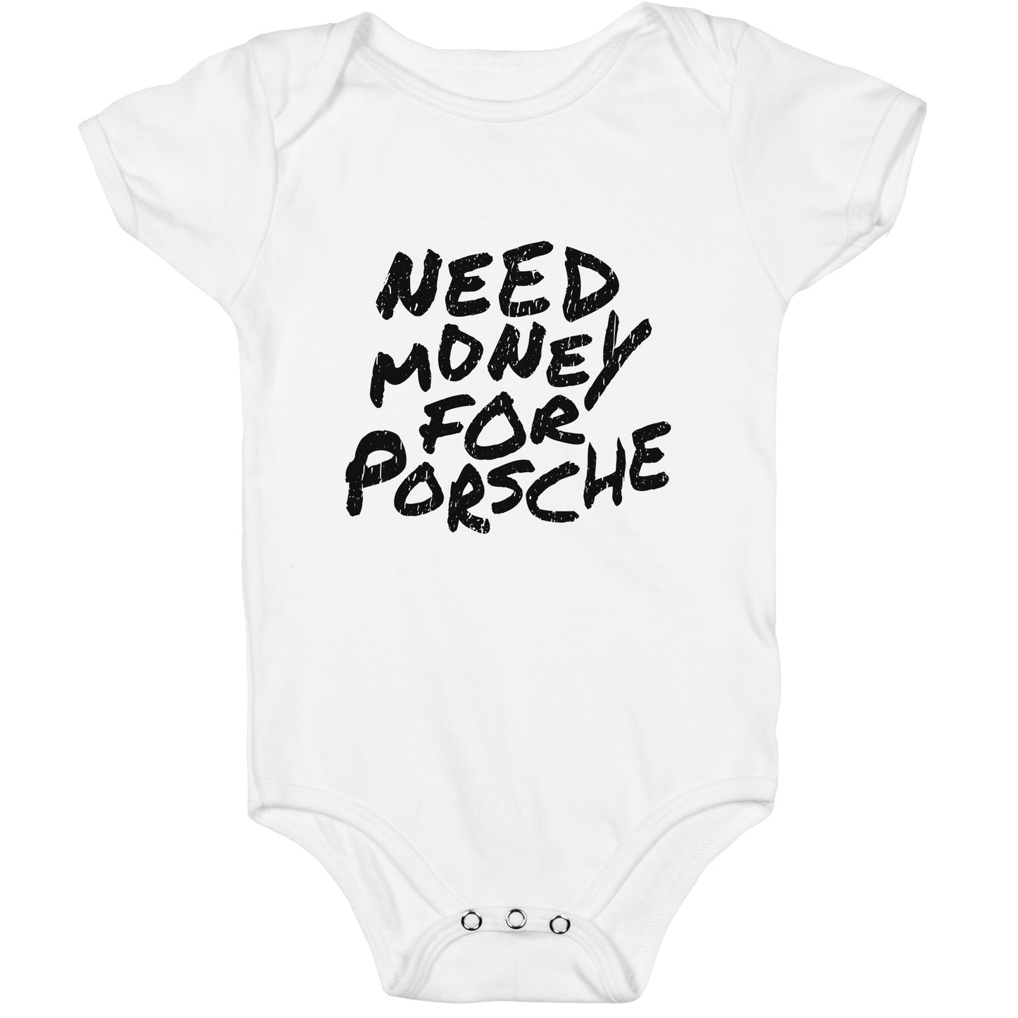 Need Money for Porsche Baby One-Piece