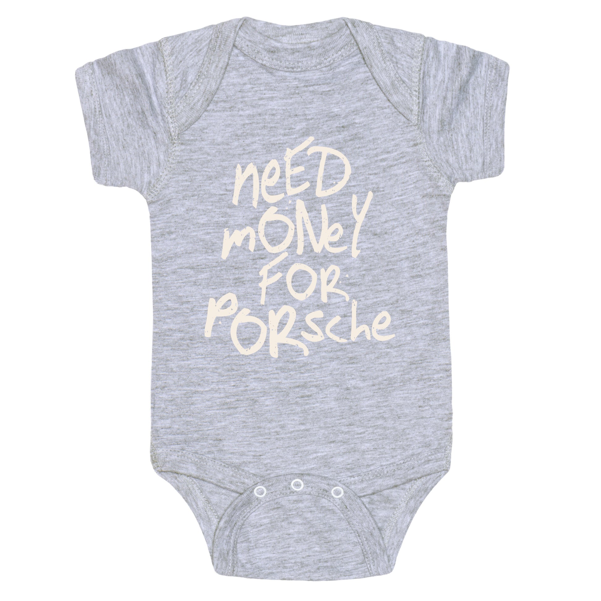 Need Money for Porsche Baby One-Piece