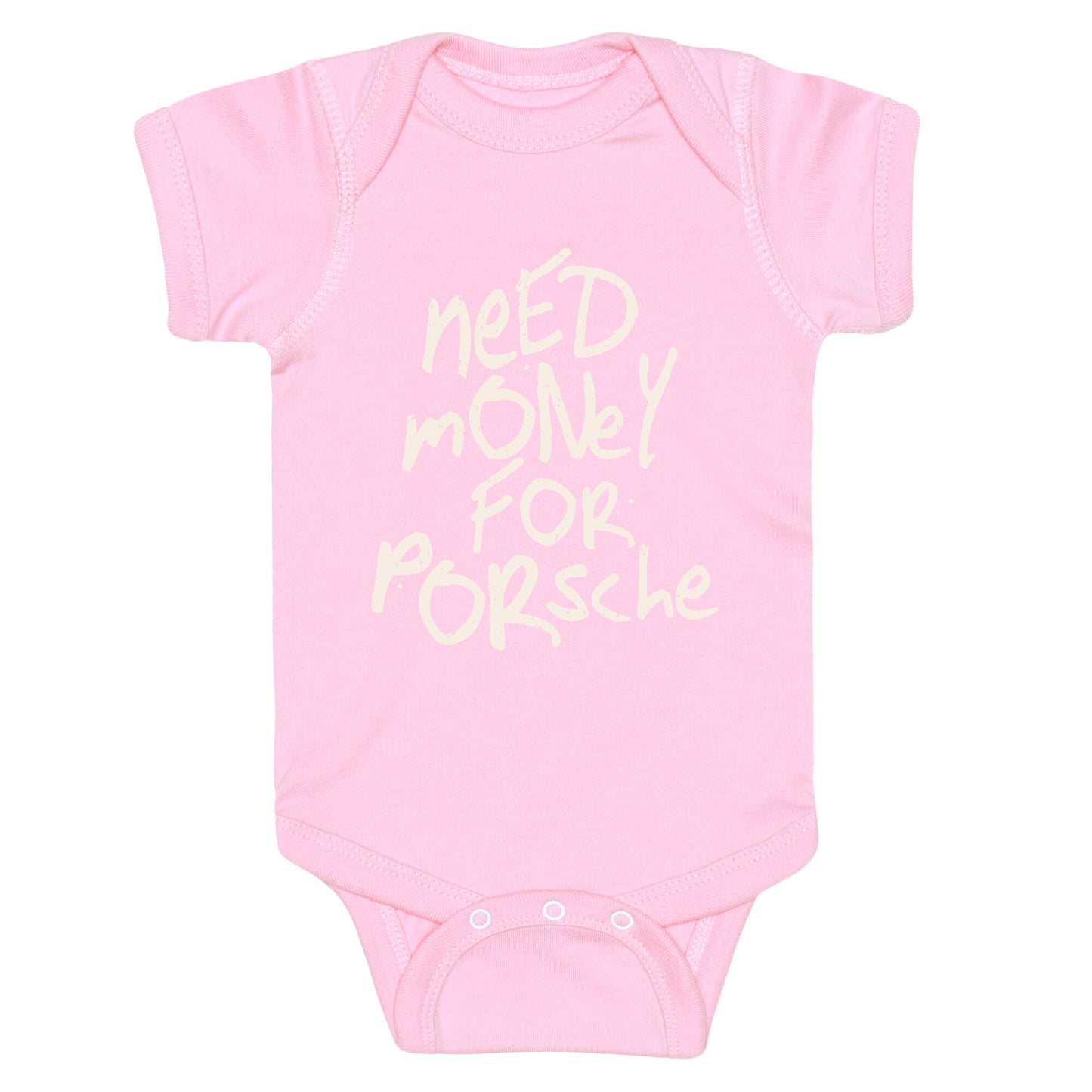 Need Money for Porsche Baby One-Piece