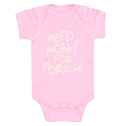 Need Money for Porsche Baby One-Piece