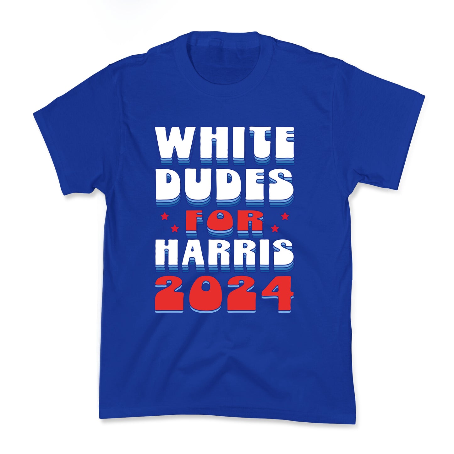 White Dudes for Harris Kids Tee