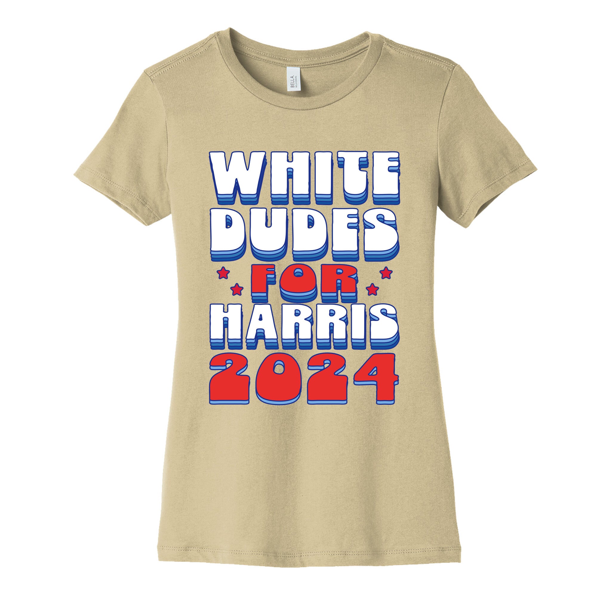 White Dudes for Harris Womens Cotton Tee