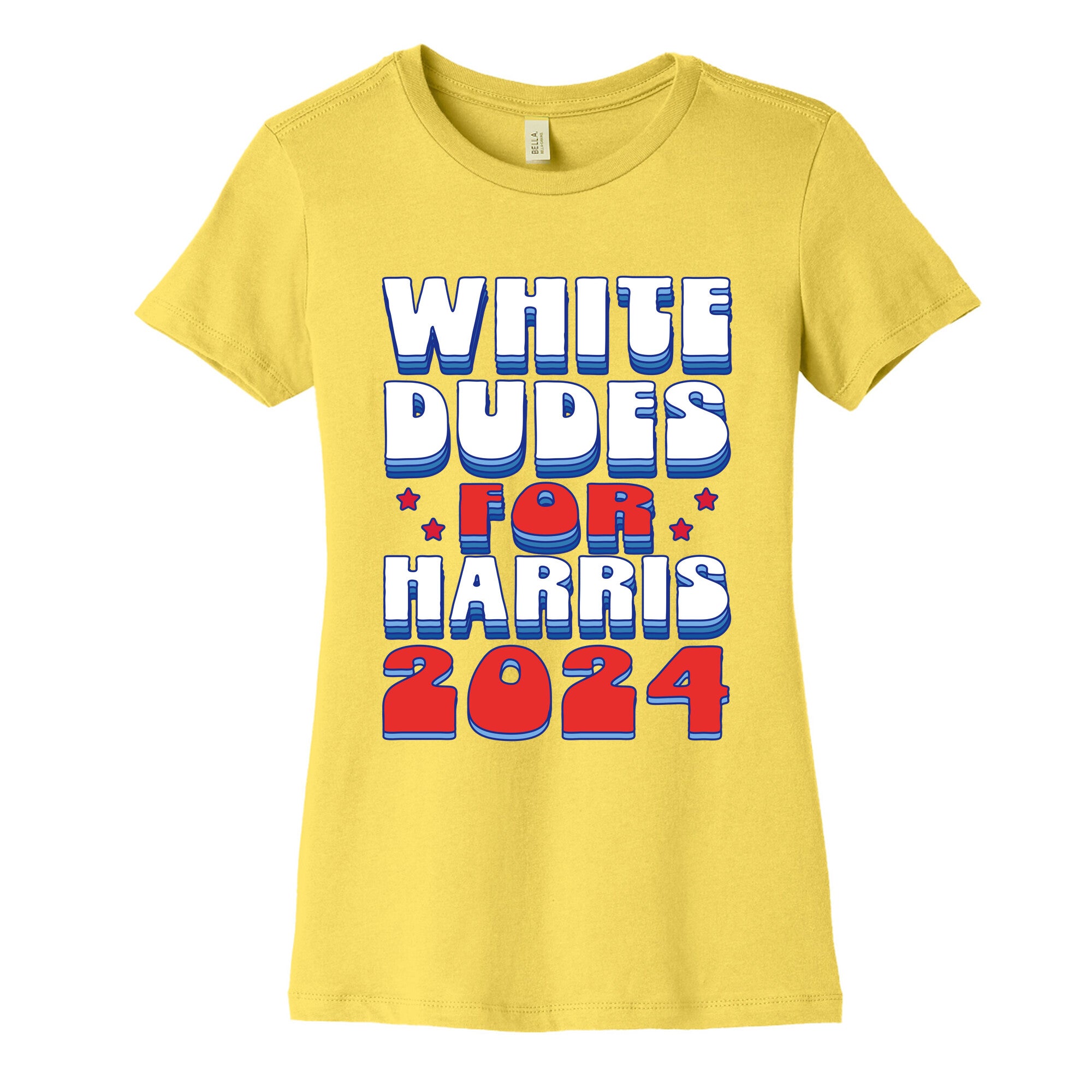 White Dudes for Harris Womens Cotton Tee