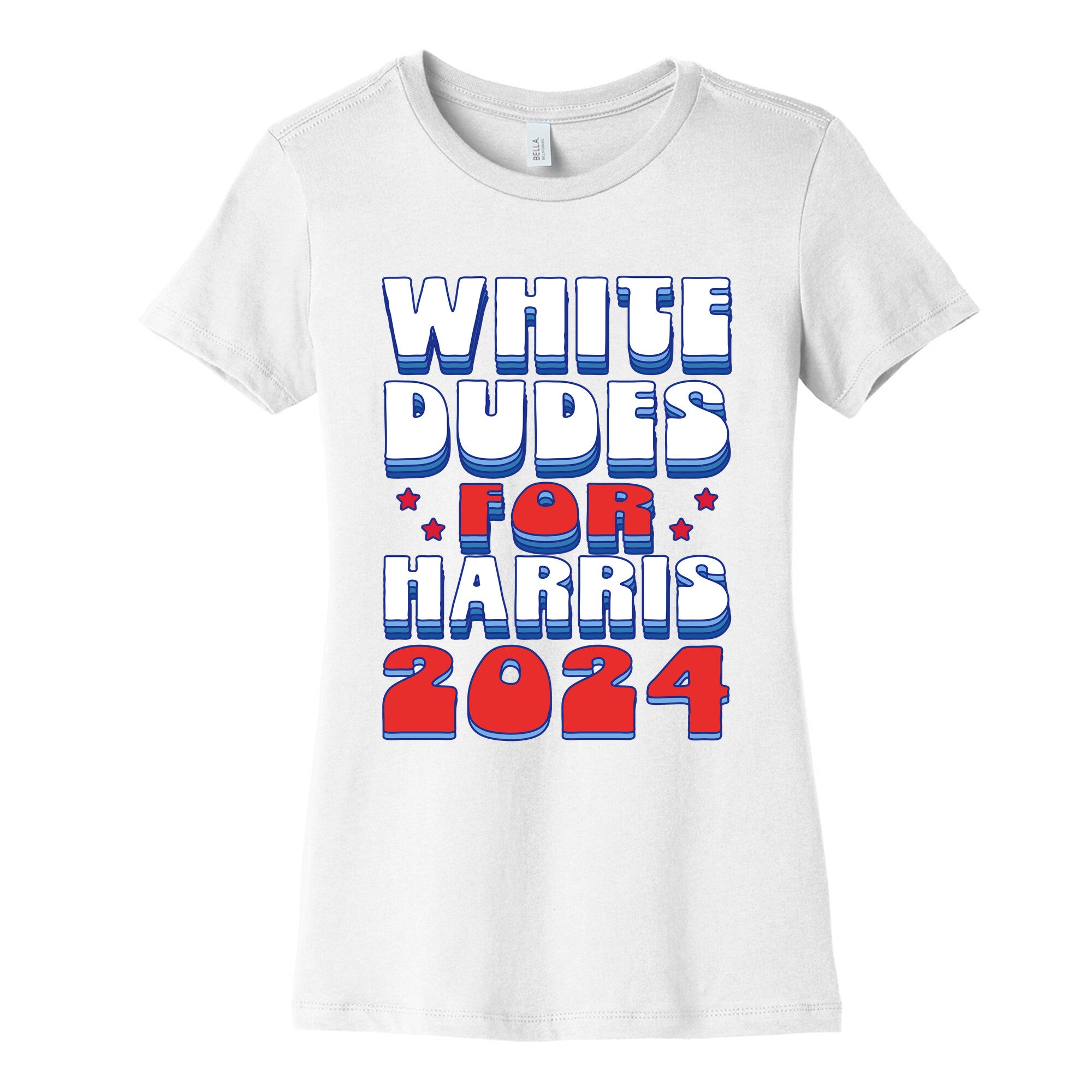 White Dudes for Harris Womens Cotton Tee