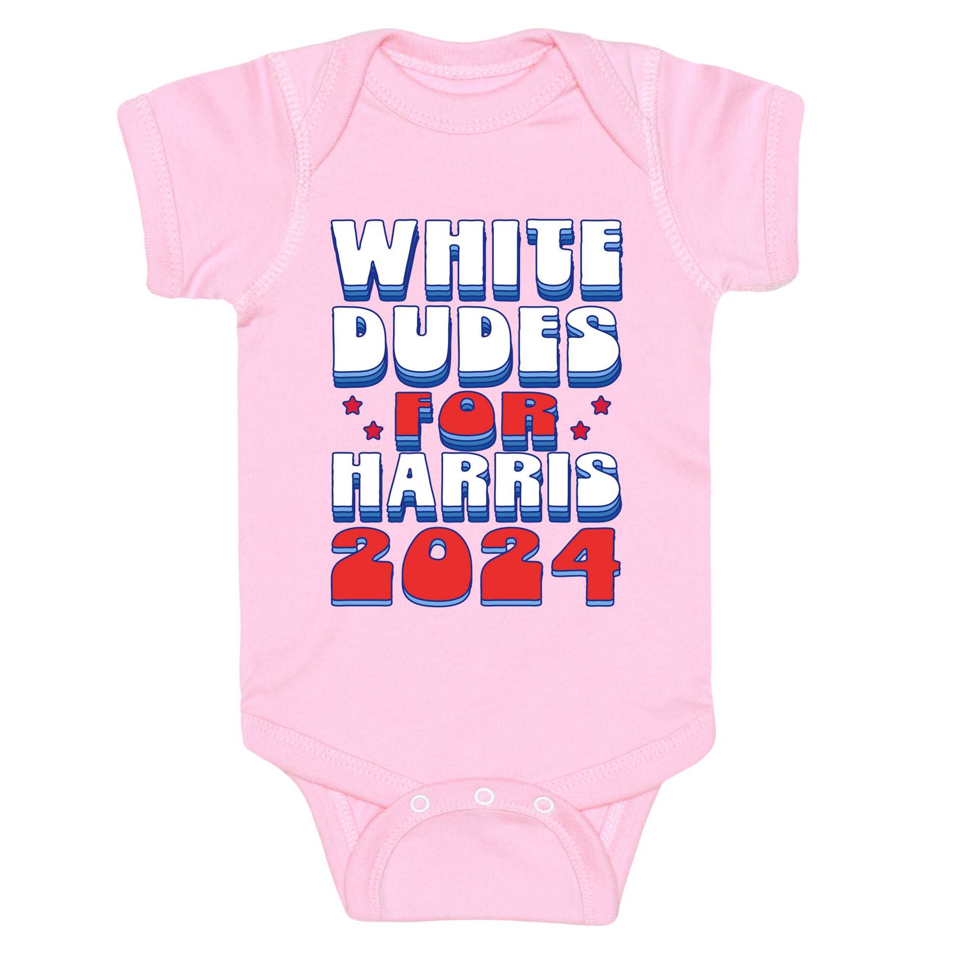 White Dudes for Harris Baby One-Piece
