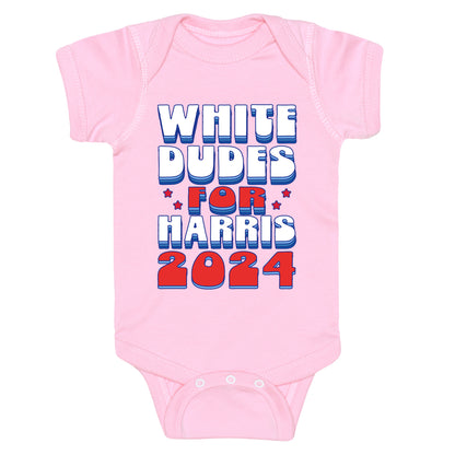 White Dudes for Harris Baby One-Piece