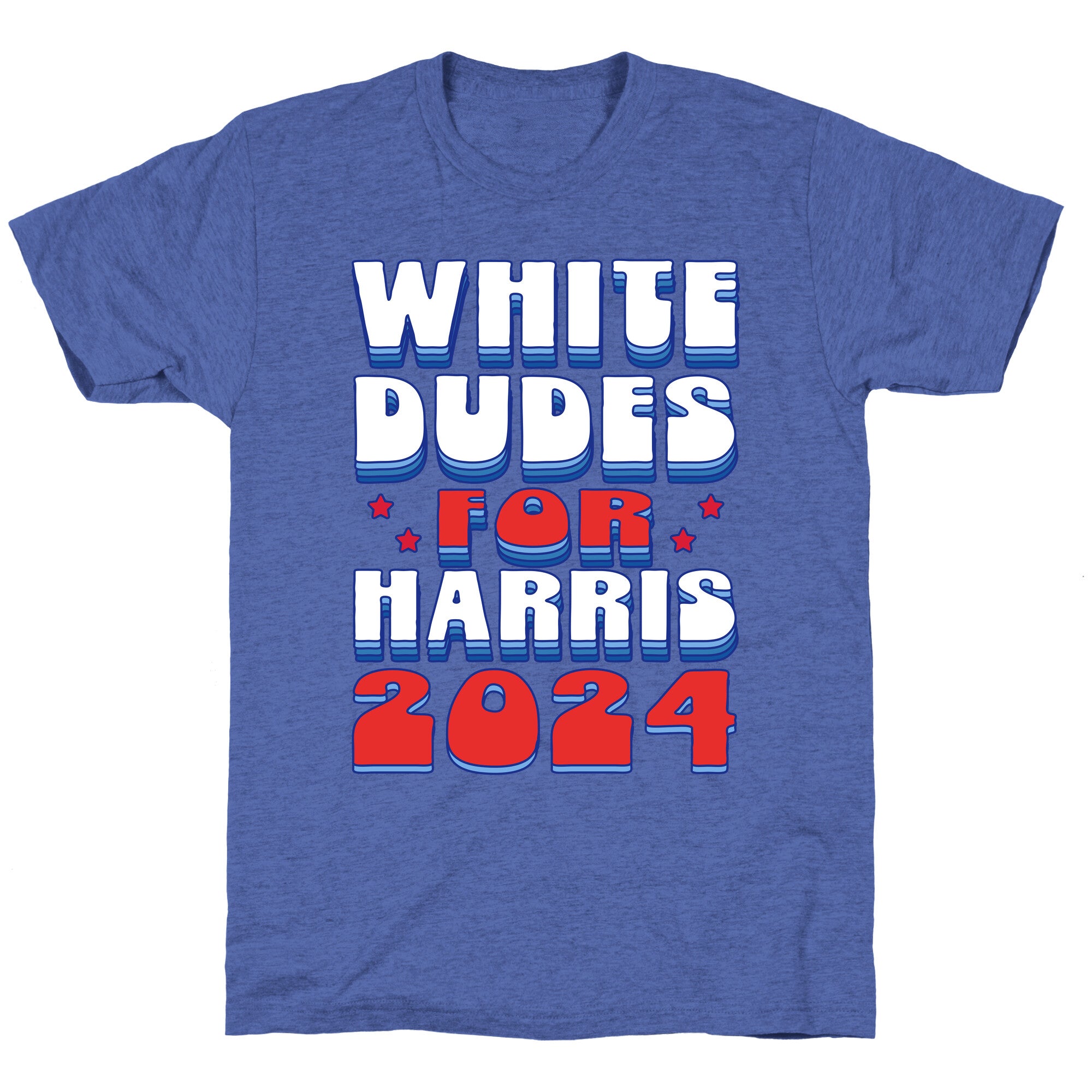 White Dudes for Harris Unisex Triblend Tee