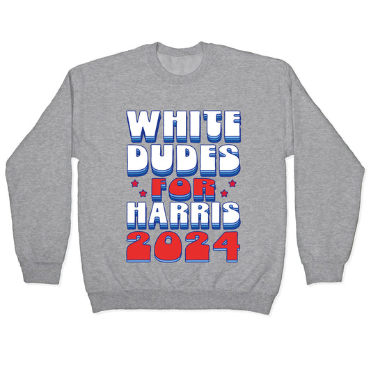 White Dudes for Harris Crewneck Sweatshirt