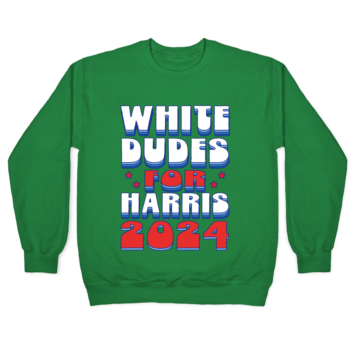 White Dudes for Harris Crewneck Sweatshirt